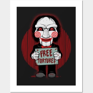 FREE TORTURES Posters and Art